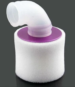 Nitromotor Luftfilter. 1/8. RC Lila Aluminium. Extrafeiner Schaum, HPI Kyosho - Bild 1 von 2