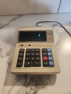 SHARP EL-1108 Desktop Large Electronic Calculator  Tested Working Rare - Image 1 of 4