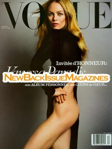 French Vogue 12/15,Vanessa Paradis,December 2015,Paris,RARE,BRAND NEW - Imagen 1 de 1