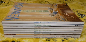VERANDA Magazine 2009 Complete Year - 8x Issues - Picture 1 of 3