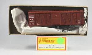 Accurail HO #4102.2 Canadian National 40 ft, Wood Ends Boxcar Kit, N/BX - Picture 1 of 1