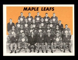 1965 Topps #123 Toronto Maple Leafs Team - NM-MT