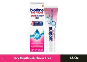 Biotene Oral Balance Alcohol Free Dry Mouth Moisturizing Gel Unflavored 1.5Oz - Picture 1 of 3