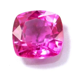Impresionante piedra preciosa suelta corte cojín Mogok rubí rosa natural de 7,90 quilates - Imagen 1 de 10