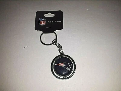 New England Patriots NFL Super Bowl XLIX Champions Spinner Keychain - Image 1 of 4