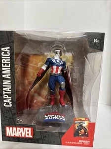 Figura Capitán América (Nuevo Capitán América #1) Escala 1:10 con Escena - Imagen 1 de 8