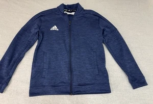 Adidas Jacket Blue Men’s Medium Full Zip - Picture 1 of 11