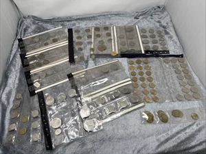 D18 Varie Monete da Collezione Franchi Grande Lotto Francia Peseta Spagna - Foto 1 di 12