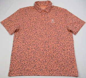 Under Armour Playoff Polo Mens LG Golf Cart All Over Print TPC Scottsdale - Picture 1 of 5