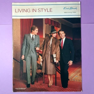 Carte Blanche Living in Style catalog 1984 1980s fashion gifts - Imagen 1 de 6