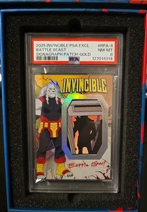 2025 INVINCIBLE BATTLE BEAST PSA SIGNAGRAPH PATCH GOLD KEEPSAKE EDITION 10/10 - Picture 1 of 7