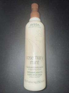 Aveda Rosemary Mint Hand and Body Wash 8.5 oz Soap Vegan - Picture 1 of 2