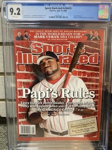 David Ortiz FC Sports Illustrated CGC 9.2 Newsstand 6/19/2006 Boston Red Sox - Picture 1 of 6