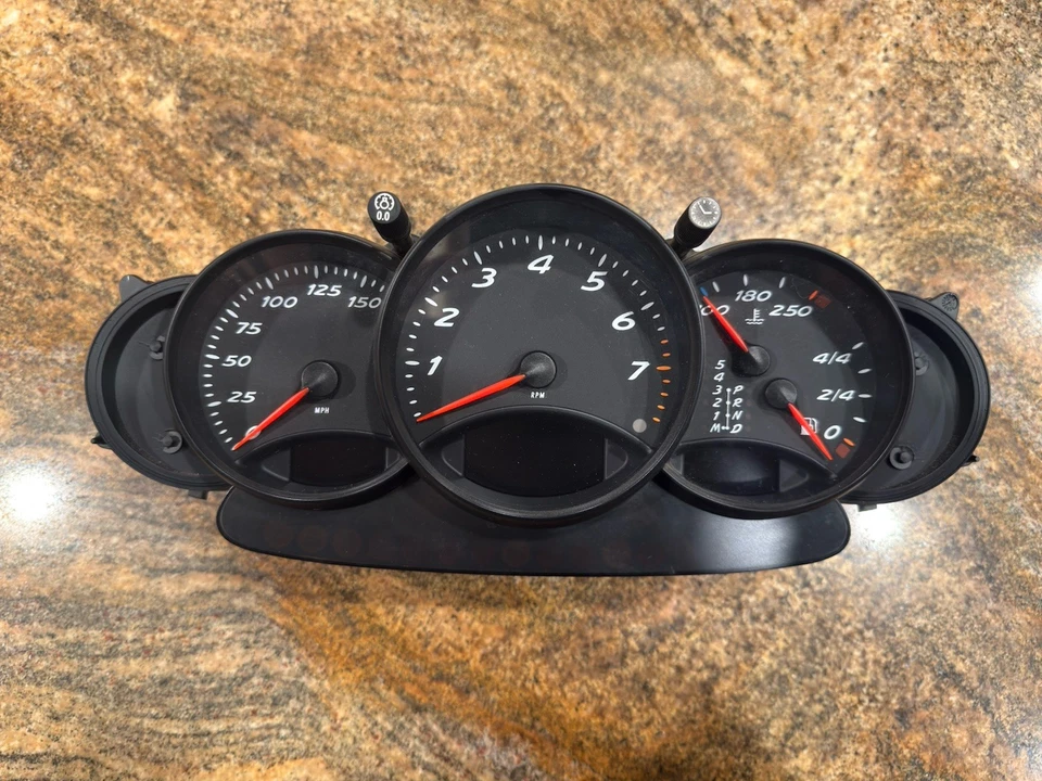 2001-2004 Porsche Boxster Tiptronic Instrument Cluster 9866412040670C 86726 - Image 1 of 1