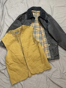 COUNTRY LEISURE WEAR Vintage Lampo Barbour Style Wax Jacket Size S-M - Picture 1 of 13