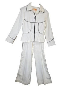 Vintage SIDE KICKS Westernanzug Schlaghose Jacke Gr. 9 Damen Reitsport 70er Jahre - Bild 1 von 24