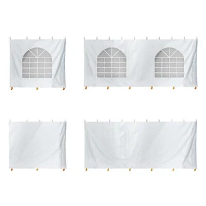 10x20 Tent Sidewall Kit 8ft H Solid & Window Blockout 16oz Vinyl Panels - Picture 1 of 1