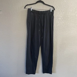 T by Talbots Hose Damen Medium schwarz Pull On Lounge Athleisure Kordelzug - Bild 1 von 11