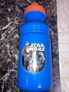 Contenedor de bebidas Star Wars azul taza de botella con tapa extraíble - Imagen 1 de 1