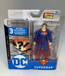 Figura Superman DC Superman Heroes Unite (2020) Spin Master 1ª Edición 4 Pulgadas - Imagen 1 de 7