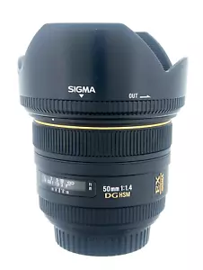 Lente Sigma DG 50 mm f/1:1,4 HSM DG EX para ES Canon - Imagen 1 de 12