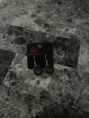 PENDIENTES DE DIAMANTES DE IMITACIÓN EN TONO PLATA MODA PAPARAZZI JOYAS COLGANTES NUEVOS Foto 1 de 2