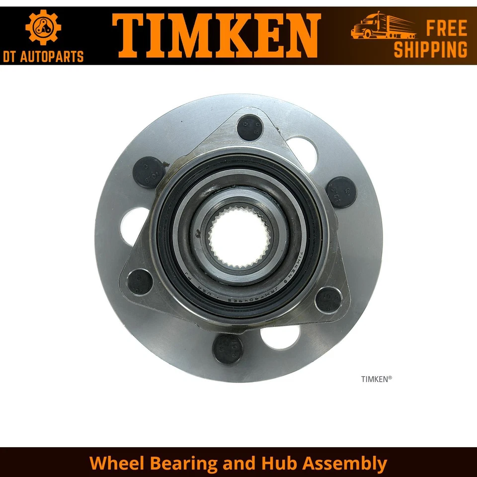For 1989-91 Chevrolet V2500 Suburban Wheel Bearing and Hub Assembly Front Timken - Image 1 of 4