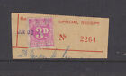 Nsw 1956 3D Stamp Duty-Thick Grey Underprint Gnsw-On Piece-Revenue- Vfu