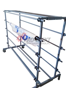 Stojak na kółkach na tkaniny i folie - Zdjęcie 1 z 2