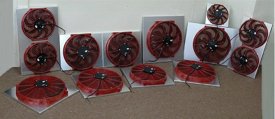 KIT CONVERSIÓN VENTILADOR REFRIGERACIÓN ELECTRÓNICO DODGE SPRINTER VAN 2500 3500 ++ MPG HP A/C Foto 1 de 1