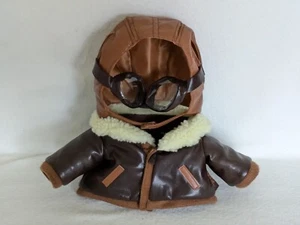 Duffy the Disney Bear Teddy plush Stuffed animal OUTFIT Aviator Pilot airman - Picture 1 of 9