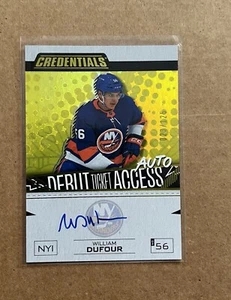 2023-24 Upper Deck - Credentials - Debut Ticket Access - William Dufour 23/124 - Picture 1 of 1