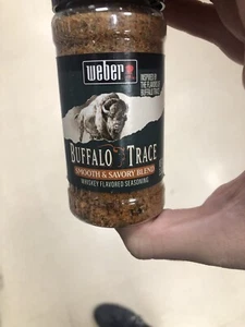 Weber Buffalo Trace Smooth Savory Blend, Meat Steak Seasoning, 9 Ounce - Picture 1 of 4