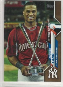 Robinson Cano HR Derby 2020 Topps Update Gold parallel #d /2020 Card no. U-36 - Picture 1 of 1