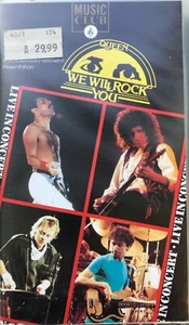 Queen: We Will Rock You (1989): VHS PAL MC2032A / G - Imagen 1 de 3