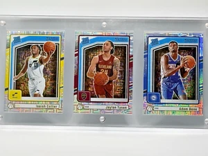 2024-25 Panini MOJO Rated RC Set: Isaiah Collier / Jaylon Tyson / Adem Bona - Picture 1 of 5