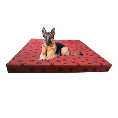 GRIZZLY Dog Cage Bed Waterproof Heavy Duty Dog Bed Mattress Hygienic Tough Cushion