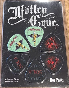 MOTLEY CRUE Gitarren-Plektren - Hot Plektren Pack 2 - 2 von jedem Plektrum - Bild 1 von 4