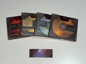 4 Minidisc Sony MZ-R70 + Boitier 74 Audio Recordable Color Collection - Photo 1/6