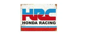 HRC HONDA RACING Retro ROSTED Look Metallschild Geschenk Werkstatt Küche HÖHLE - Bild 1 von 1