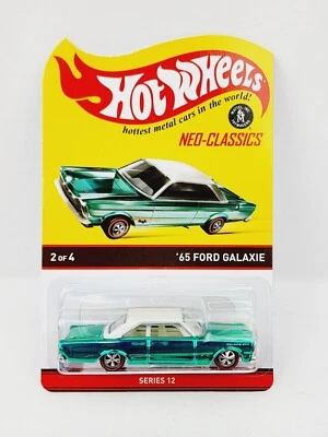 HOT WHEELS RLC NEO-CLASSICS '65 FORD GALAXIE #1856 NEW NICE!!! - Image 1 of 4