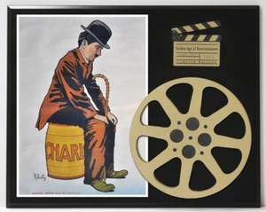 Charlie Chaplin Reproduction Hollywood Movie Reel Display - Picture 1 of 3