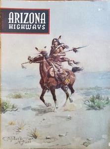 Magazine ARIZONA HIGHWAYS - Août 1953 - Charles Russell - Sentiers neufs + Plus - Photo 1 sur 7