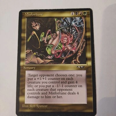 MTG Misfortune Alliances Regular Rare - Image 1 of 2