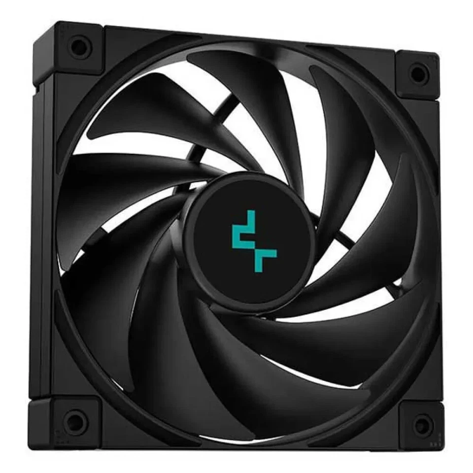 2x DeepCool FK120 | 120x120x25 Gehäuselüfter | Schwarz - Bild 1 von 1