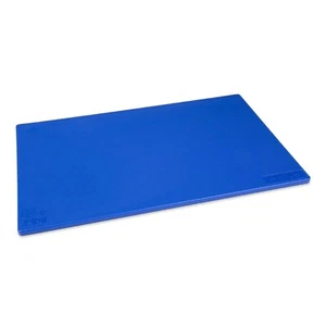 BLUE CUTTING CHOPPING BOARD LOW DENSITY PLASTIC 450 x 300mm COMMERCIAL CATERING - Picture 1 of 12