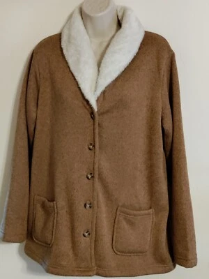 Blair Sherpa Sweater Fleece Jacket Womens Medium - Image 1 of 4