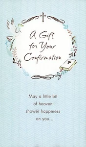 Portatarjetas de regalo de dinero Loving CONFIRMATION, Biblia Dove de American Greetings +✉ - Imagen 1 de 5
