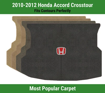 Lloyd Ultimat Cargo Mat for '10-12 Honda Accord Crosstour w/Red on Black Honda H - Image 1 of 4