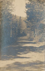 ME * Drive to Jordan Pond RPPC ca. 1908 Chas. A Townsend Pub. Belfast - Picture 1 of 2